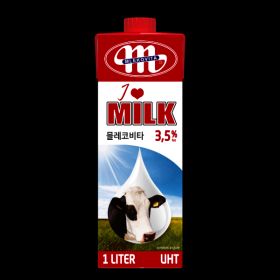 상품 이미지: 믈레코비타 수입멸균우유 아이러브밀크 3.5% 1L  12입