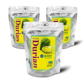 상품 이미지: 신정푸드 껍질 손질된 열대과일 고당도 냉동 두리안 450g 3개