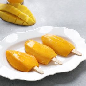 상품 이미지: (신선집중) 천연간식 달콤한 아이스망고바 20개 / 30개  / 40개