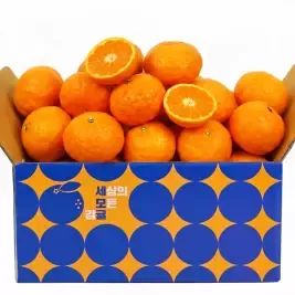 상품 이미지: 14브릭스 제주 햇 봄귤 카라향 2kg 로얄과 (실중량)/ 2박스 구매시 4.5kg 발송