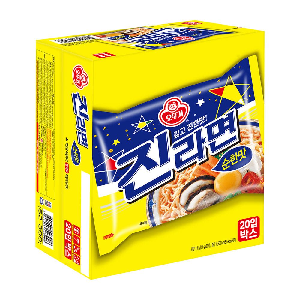 상품 이미지: 오뚜기 진라면 순한맛 120g, 20개