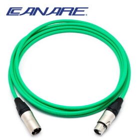 상품 이미지: XX5NC-GR 뉴트릭+카나레 양캐논 컬러케이블 그린 5m 빠른 발송 친절한 상담