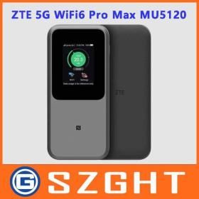 상품 이미지: ZTE U50 Pro / MU5120 휴대용 와이파이 5G 라우터 10000mAh 배터리 3600Mbps NSA + SA 모바일 핫스팟 SIM
