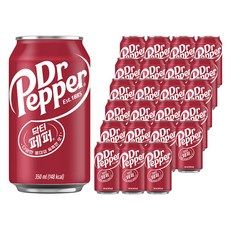 상품 이미지: 닥터페퍼, 350ml, 24개