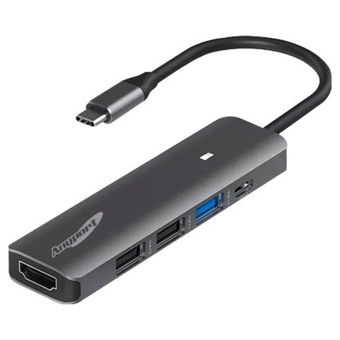 상품 이미지: 애니포트 5포트 USB3.0 멀티허브 C타입 AP-TC51PH