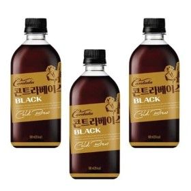 상품 이미지: 롯데 칸타타 콘트라베이스 블랙 500ml x 24개 커피음료