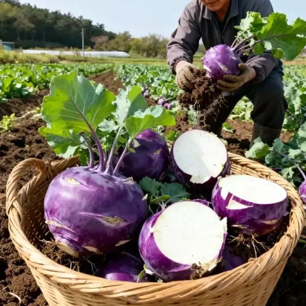 상품 이미지: 제철 국내산 햇콜라비 아삭한 특상품 산지출하 3kg(못난이/개당 100~900g/2-10과)