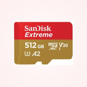 상품 이미지: SanDisk 익스트림 마이크로SD카드 512GB Class10 190Mb QXAV 무료배송 ST1 e