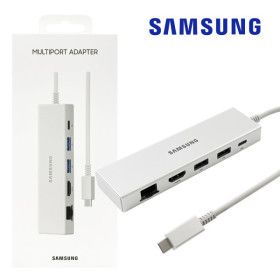 상품 이미지: 삼성 정품 C타입 멀티 허브 USB3.0 포트 어댑터 EE-P5400