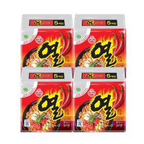 상품 이미지: 오뚜기 열라면 멀티팩(5개입) x 4팩(총20개입)