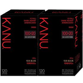 상품 이미지: 카누 미니 다크 로스트 120Tx2개 총240T