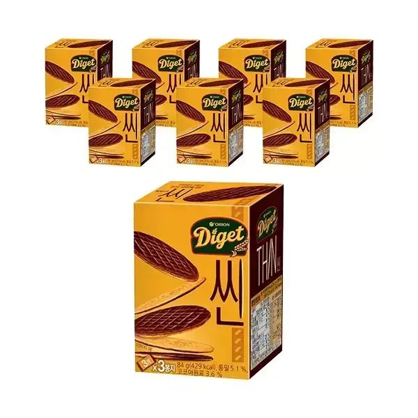 상품 이미지: 오리온 다이제씬 84g, 8개