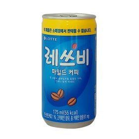 상품 이미지: 레쓰비 마일드 (업소용) 175ml x 60캔 / 캔커피 캔음료 커피