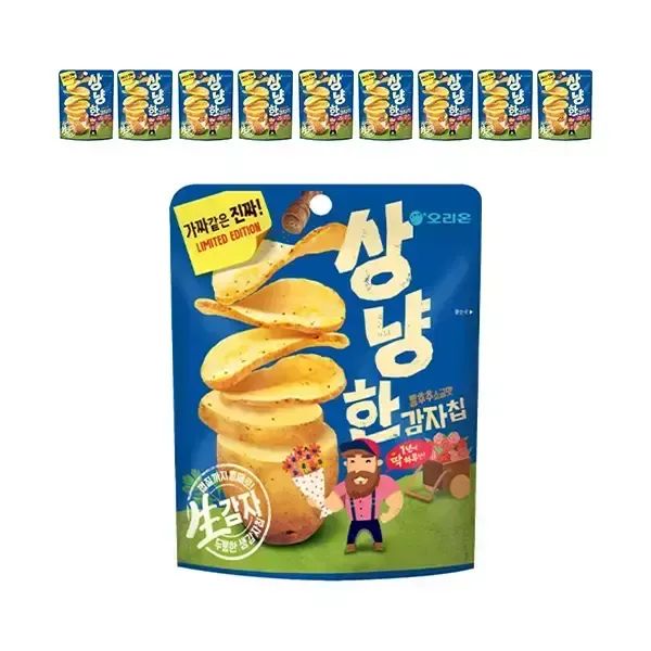 상품 이미지: 오리온 상냥한감자칩 60g, 10개