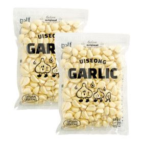 상품 이미지: (신선집중) 마늘귀신 경북 의성 깐마늘 2kg (1kg x 2개) / 초신선 대서(실속형) 깐마늘