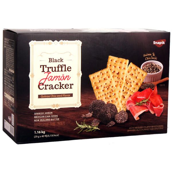 상품 이미지: 트러플 하몽 크래커 1.16kg (40개) 블랙 트러플 코스트코