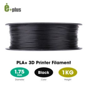 상품 이미지: eplus 3D프린터 PLA+ 필라멘트 1.75mm 1kg(Black)