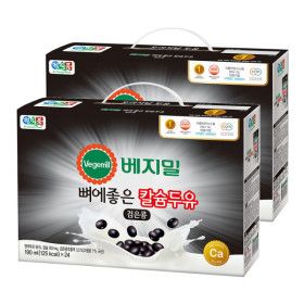 상품 이미지: 베지밀 뼈에좋은 칼슘 검은콩 두유 190ml 48팩
