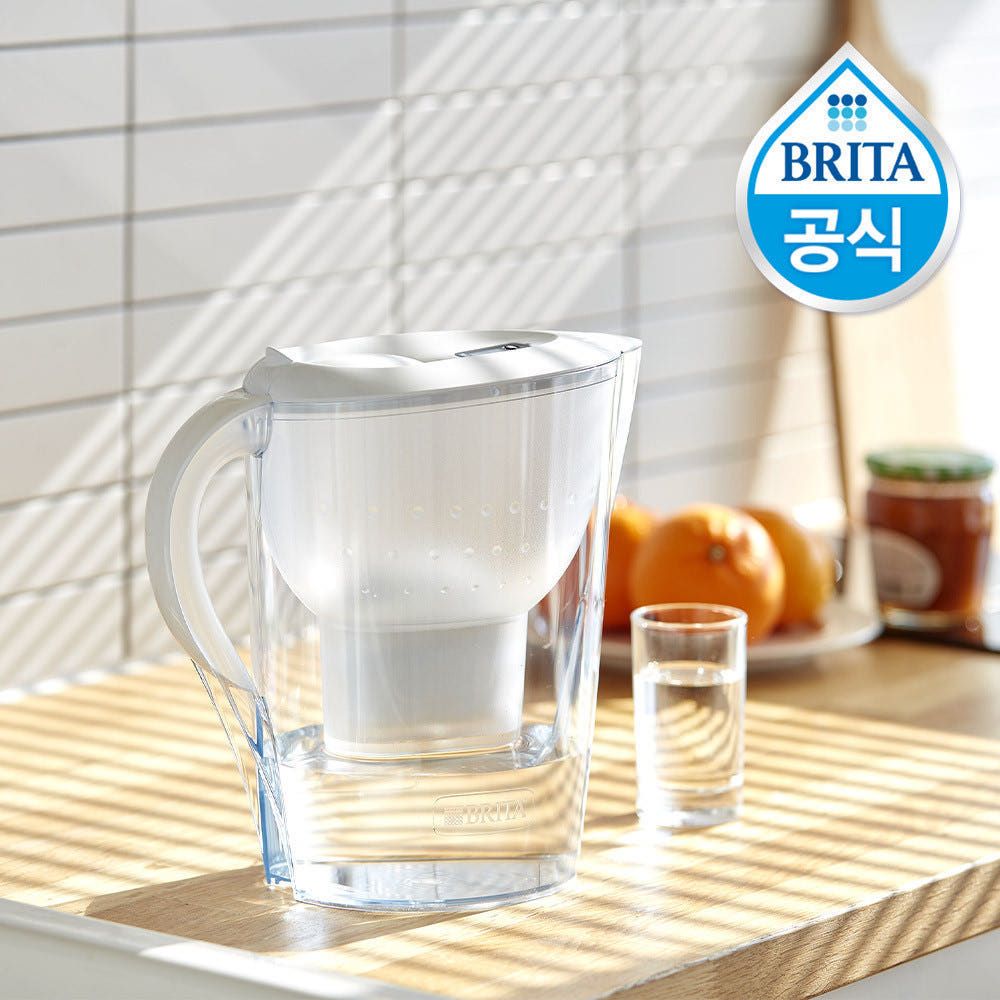 상품 이미지: 브리타 정수기 마렐라XL 3.5L 화이트+기본필터 1입
