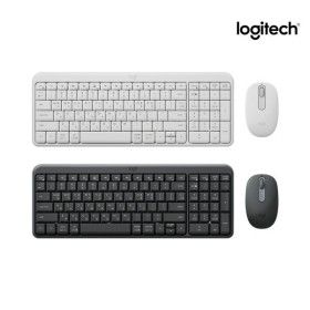 상품 이미지: 로지텍코리아 정품 MK250 무선 블루투스 키보드 마우스 세트 한글 아이패드 맥 애플 태블릿 갤럭시 PC 호환