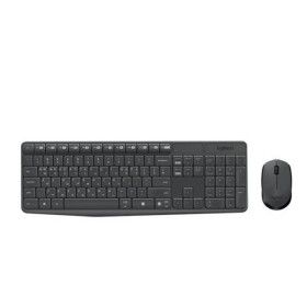 상품 이미지: 로지텍 무선 키보드 마우스 세트 MK235 블랙 PC 노트북