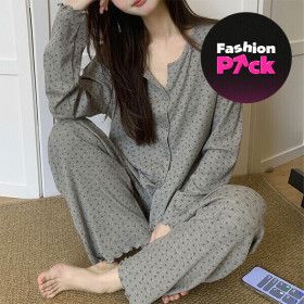 상품 이미지: (24+6%할인) 편하게 매일입고 싶은 잠옷 취향대로 고르는 데일리 홈웨어 사은품 증정/추가할인 혜택