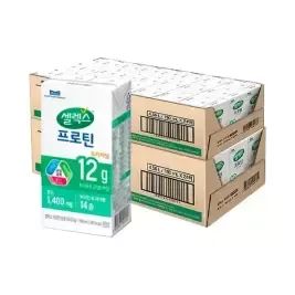 상품 이미지: [셀렉스] 프로틴 음료 오리지널 팩 190ml, 48개
