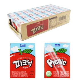 상품 이미지: 매일 피크닉 사과 200ml x 24개입 1박스 사과맛 쥬스