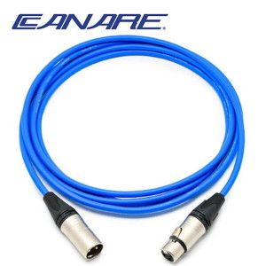 상품 이미지: XX5NC-BL 뉴트릭+카나레 양캐논 컬러케이블 블루 5m 빠른 발송 친절한 상담