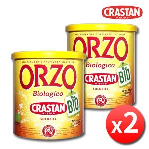 상품 이미지: 크라스탄 유기농 오르조 보리커피 125g x 2통 이탈리아 디카페인 무카페인 카페인없는차 임산부 보리차