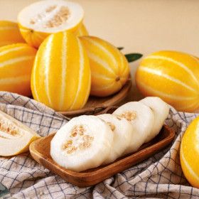 상품 이미지: (신선집중) 달콤 아삭한 성주 꿀 참외 2kg 소과(13-15과내외) / 당일경매 당일출고