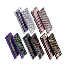 상품 이미지: 레그넷 ATKxQK 콜라보 Hex80 유선 게이밍 기계식 키보드 알루미늄 마그네틱축