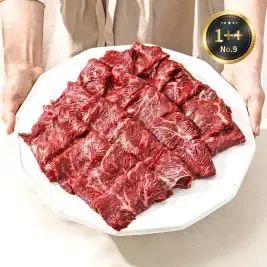 상품 이미지: [미쓰하누]1++No.9등급 한우 구이모듬 600g 눈꽃로스구이