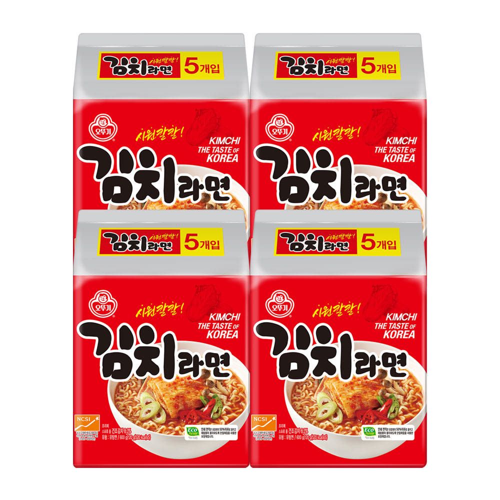 상품 이미지: 오뚜기 김치라면 120g, 20개