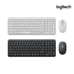 상품 이미지: 로지텍코리아 정품 MK250 무선 블루투스 키보드 마우스 세트 한글 아이패드 맥 애플 태블릿 갤럭시 PC 호환