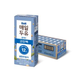 상품 이미지: (12%결제할인) 매일두유 고단백 190ML 24팩