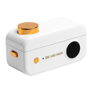 상품 이미지: 휴대용 미니 와이드 프리미엄 라벨프린터 D50 스노우 화이트