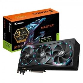 상품 이미지: GIGABYTE AORUS 지포스 RTX 5070 MASTER D7 12GB 제이씨현