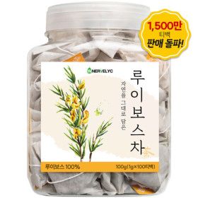 상품 이미지: 루이보스차 100티백 1500만 티백 판매 돌파 친환경 필터