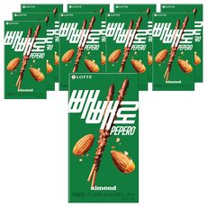 상품 이미지: 빼빼로 아몬드, 37g, 10개