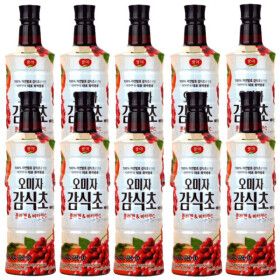 상품 이미지: 광야식품 오미자감식초 970mlX10개 (음료 베이스 4~5배 희석용)