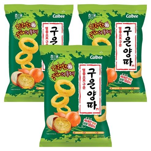 상품 이미지: 해태제과 구운 양파, 110g, 3개