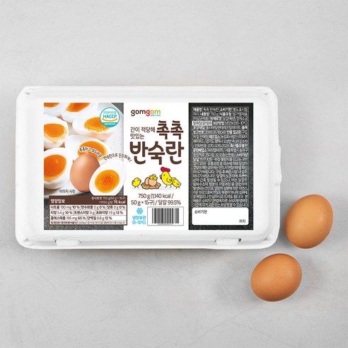 상품 이미지: 곰곰 촉촉 반숙란 (냉장)