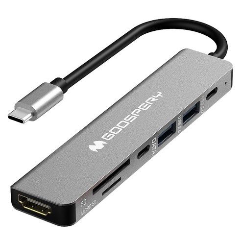 상품 이미지: 구스페리 7포트 USB 3.0 HDMI C타입 멀티허브