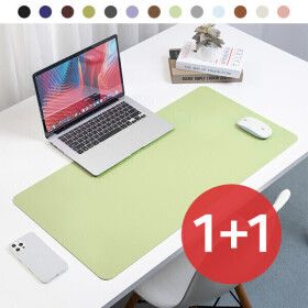 상품 이미지: 가죽 데스크 책상 매트 장 마우스 패드 키보드 장패드 노트북 대형 800x400 1+1 인쇄 제작 학교 단체