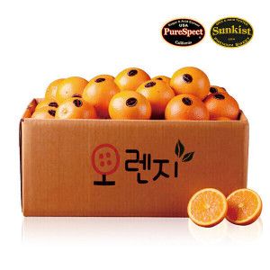 상품 이미지: (신선집중) 당도선별 블랙라벨 오렌지 20과 중소과 3kg 썬키스트 퓨어스펙