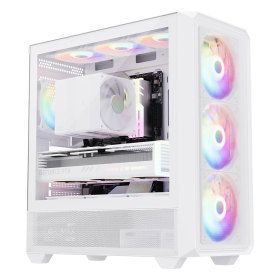 상품 이미지: 앱코 G31 오메가포스 미들타워 컴퓨터 케이스 화이트