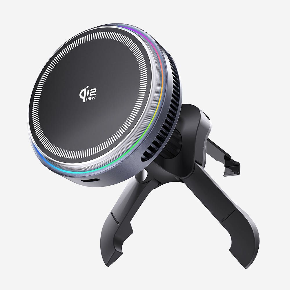 상품 이미지: Qi2 25W 차량용 맥세이프 초고속 무선 충전기 QC11