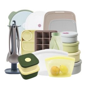 상품 이미지: 홈하우스 국내산 실리콘 지퍼백 외 35종 밀폐용기 최대할인 무료배송