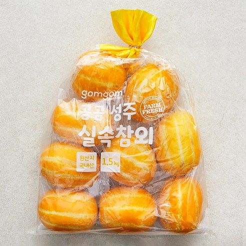 상품 이미지: 곰곰 성주 실속참외, 1.5kg, 1개